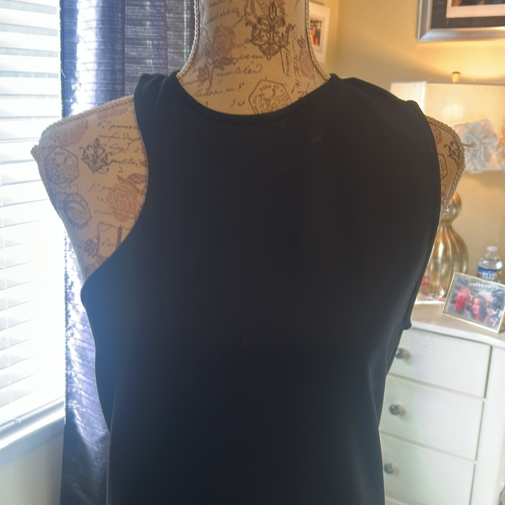 MARCELLA One Shoulder Black Dress - Picture 2 of 4
